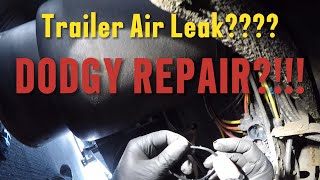 TRAILER AIR LEAK??? Dodgy HALDEX Valve Repair!