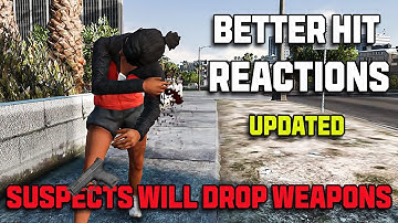 New Update Mod for LSDPFR - Better Hit Reaction - LSPDFR mods