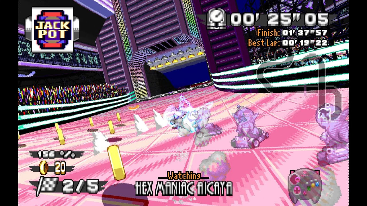 765 Stadium Time Attack (Mail) [01'37''57] - Dr. Robotnik's Ring Racers ...