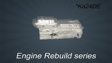 Project Snow engine rebuild: KA24DE engine installing bearing and ARP bolts
