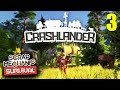 Новый РЕЖИМ ВЫЖИВАНИЯ! 💥 в SCRAP MECHANIC | Crashlander: Square One. Часть 3