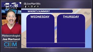 😲A chilly, RARE weather pattern | Thursday, 5/22/2025 NJ Weather Forecast