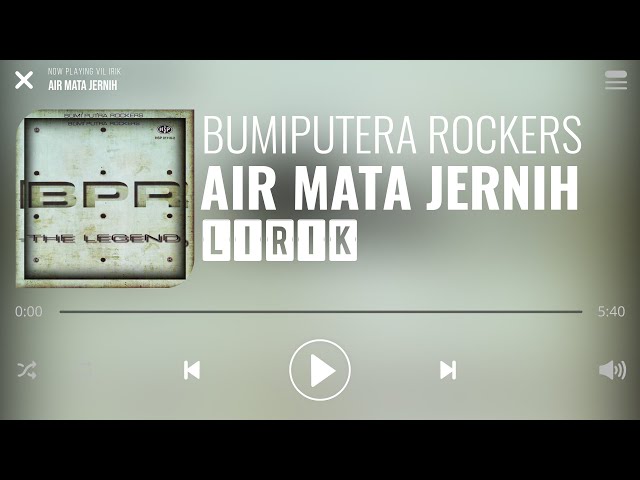 BPR - Air Mata Jernih