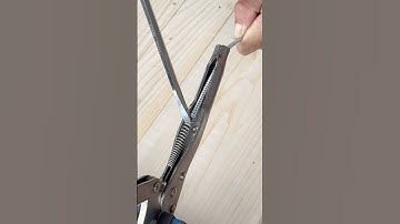 Remember this tip when installing a spring into pliers. #diy