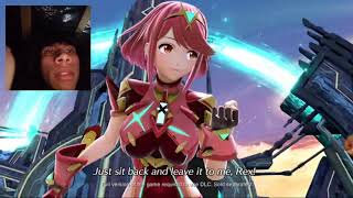 Super Smash Bros Ultimate - One Day Pyra Just Disappeard - Nintendo Switch Reaction