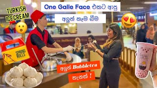 One Galle Face New Food | Turkish Ice cream Sri Lanka | Stories of Lash