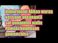 Dubaartoonii Abbaa Waraa Kessaan Akkanaatii Sal Qunaamtii Waliin Godhaa Too Gamaachisaa Wal Salaa