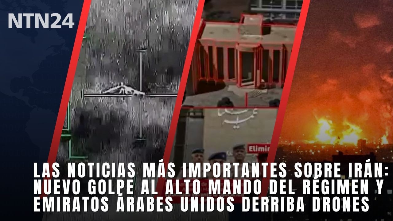 Noticias más importantes sobre Irán marzo 8: golpe al alto mando del régimen y EAU derriba drones