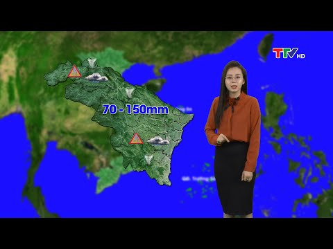 Video Thanh Hóa có mưa to đến rất to | Dự báo thời tiết đêm... - youtube