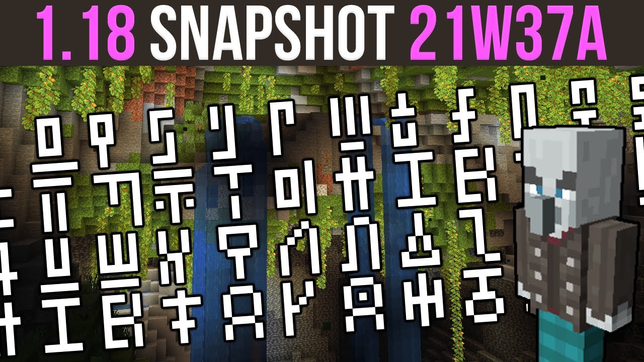 Minecraft 1.18 Snapshot 21w38a (Simulation Distance Parity) 