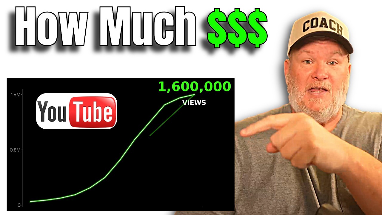 How Much YouTube Paid me for 1.6 Million Views! - YouTube