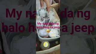 sa sobrang init pati sa jeep my nagtinda n nag halo halo halohalo mrandmrsdbanate