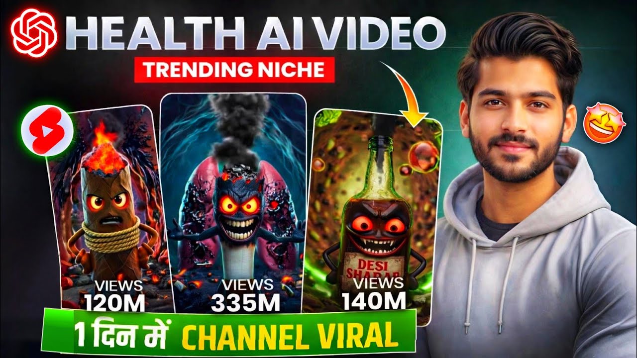 AI Health Animation Video Kaise Banaye | Medical Animation Trend 2026 | ai video kaise banaye 😱