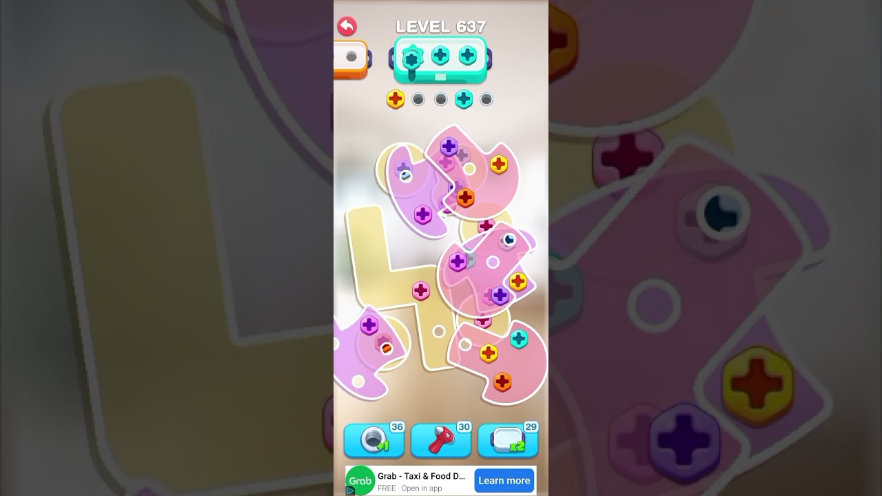 Screw Home: Level 626 - 650 