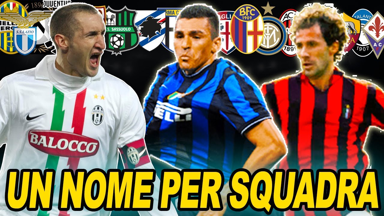 IL DIFENSORE PIÙ FORTE DELLA STORIA DI OGNI SQUADRA DI SERIE A YouTube IL DIFENSORE PIÙ FORTE DELLA STORIA DI OGNI SQUADRA DI SERIE A YouTube