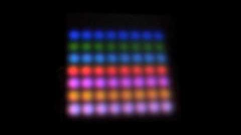 Arduino controlled RGB 8x8 LED Dot Matrix - Test 2