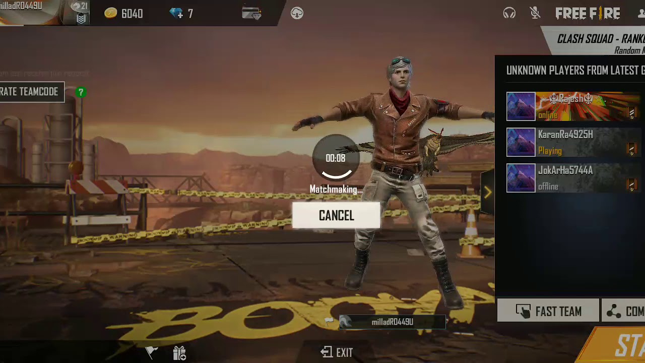 clash squad ranked booyah awesome op gameplay / GARENA FREE Fire🔥🔥🔥🔥 ...
