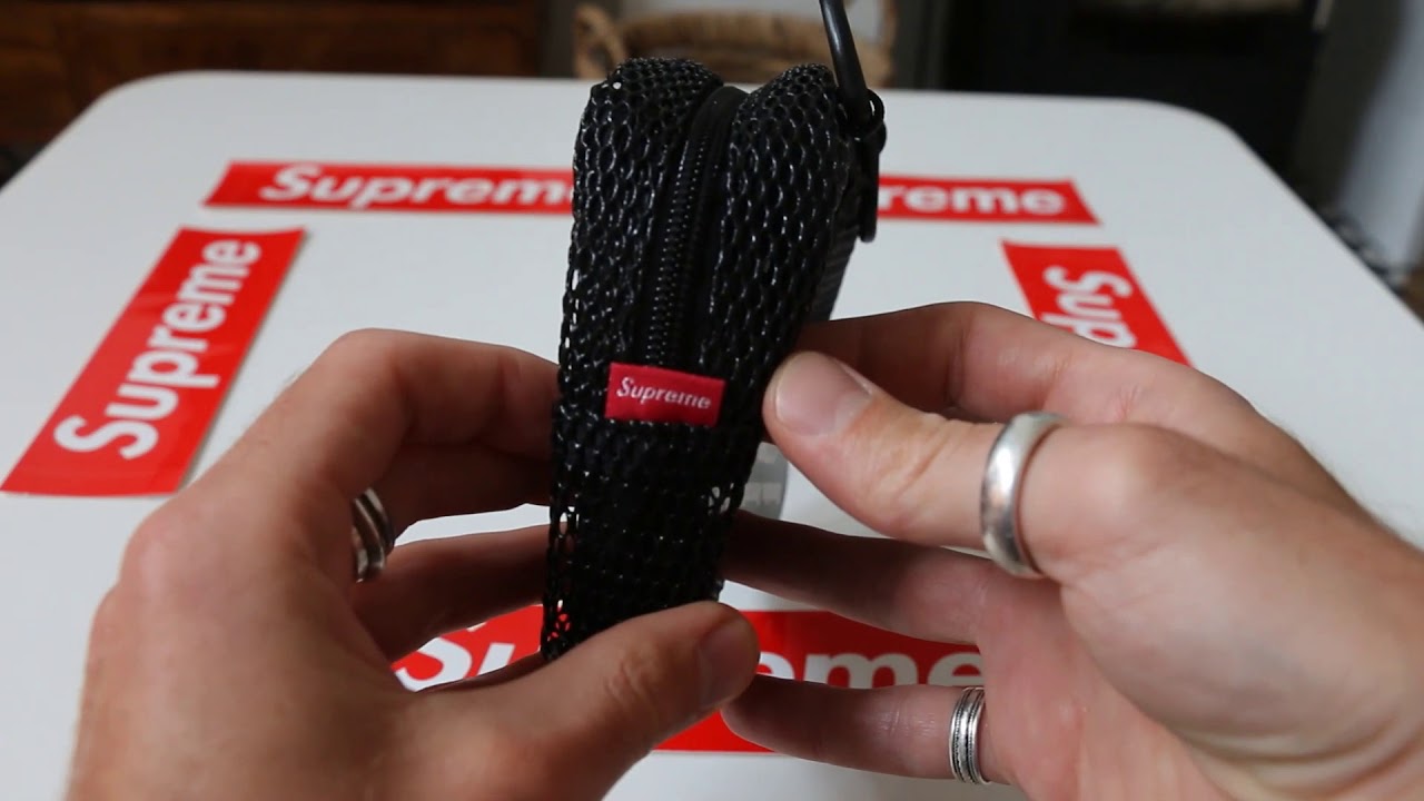 Supreme Small Shoulder Bag Black Cordura SS20 YouTube
