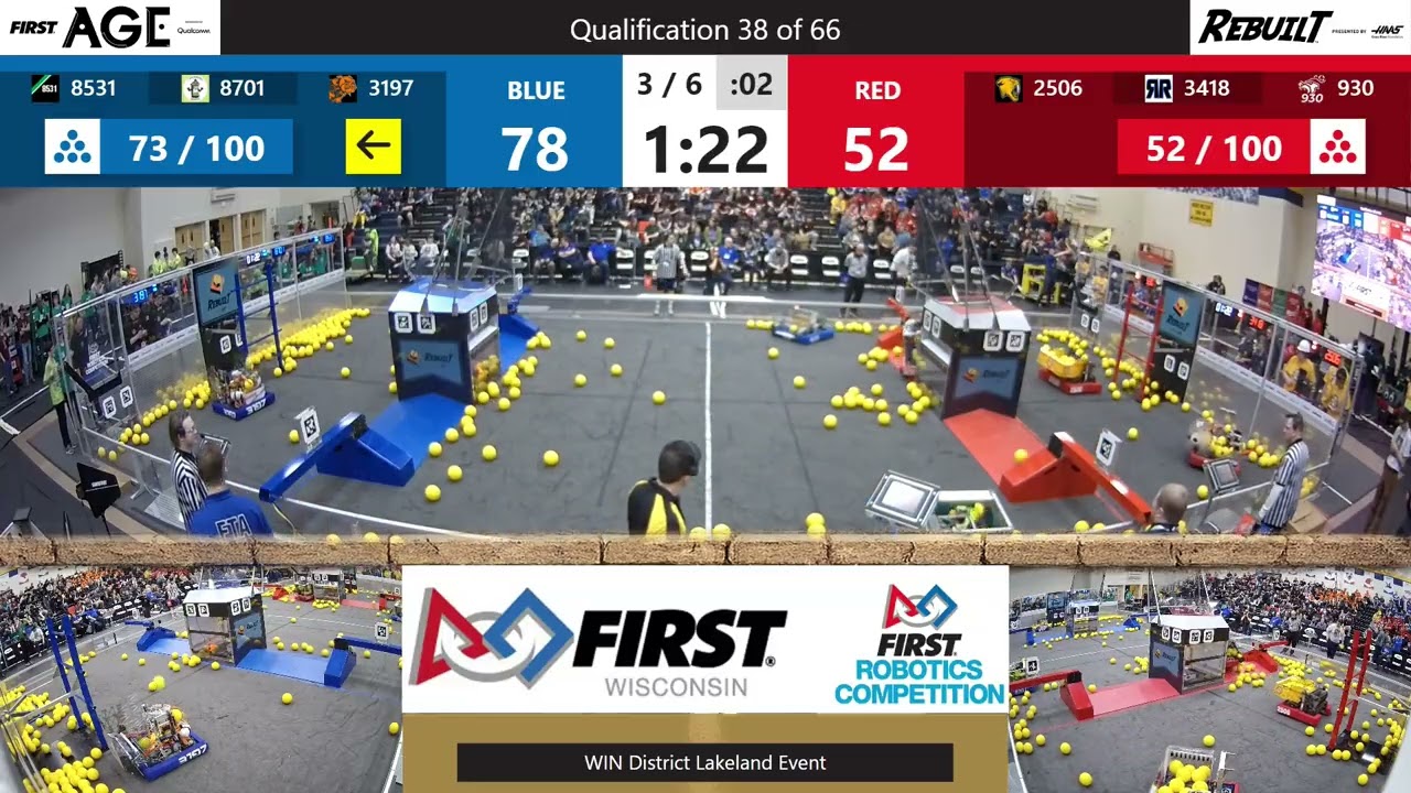 WIN District Lakeland Event   Qualification 38