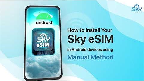 How to Activate eSIM on Samsung Galaxy without QR code (Manual guide Android)