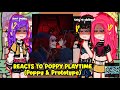(🇺🇲) KPOP Demon Hunters REACTS TO Poppy PlayTime || Contains Spoilers! || 2x Speed | GACHA