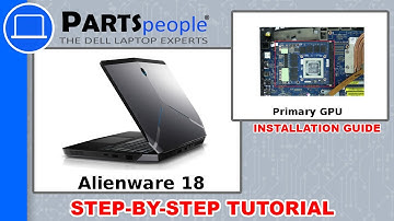 Dell Alienware 18 (P19E001) Primary GPU How-To Video Tutorial