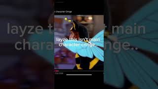 why does it say main character cringe.. #layze #template #fyp @Layze
