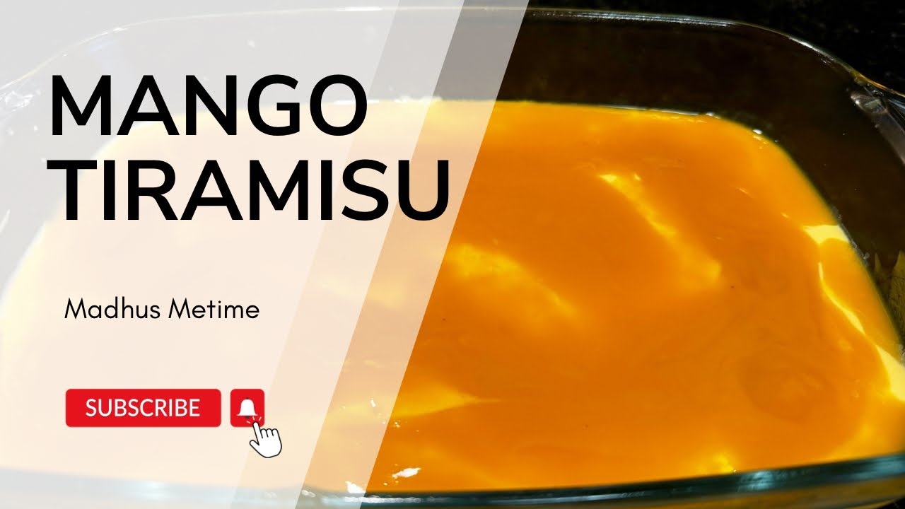 Mango Tiramisu Recipe | Easy Mango Tiramisu recipe | Mango Tiramisu Graham Recipe | 