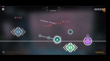 #cytus2 CODE NAME : GAMMA (CRASH γ) chart view