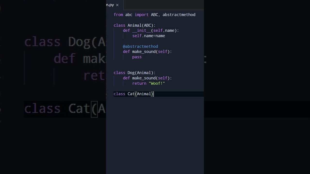 Mastering Abstract Classes in Python 🐍📚