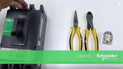 Installing a voltage trip to Easypact CVS | Schneider Electric