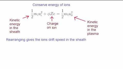 Lecture 13 - Sheaths, Bohm criterion, Bohm velocity