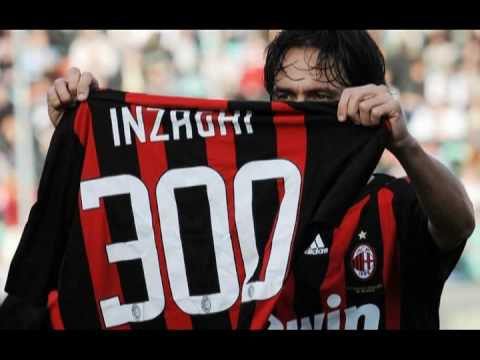 Siena - Milan 1 - 5 Inzaghi 300 4°Gol (Audio Carlo Pellegatti)