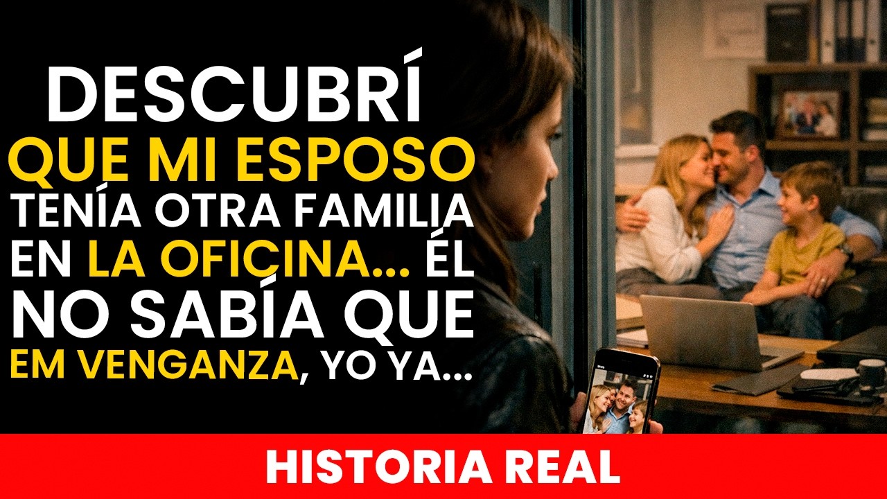 Descubrí que mi esposo tenía otra familia en la oficina... ÉL NO SABÍA QUE, EN VENGANZA, YO YA...