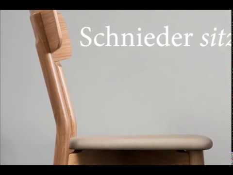 Video: Stapelbarer Diner Stuhl von zwei