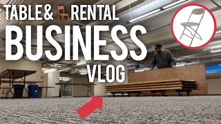 Table & Chair Rental - Behind The Business Vlog