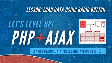 Load Data using Radio Button || Dynamic Data Processing || PHP and Ajax Tutorial