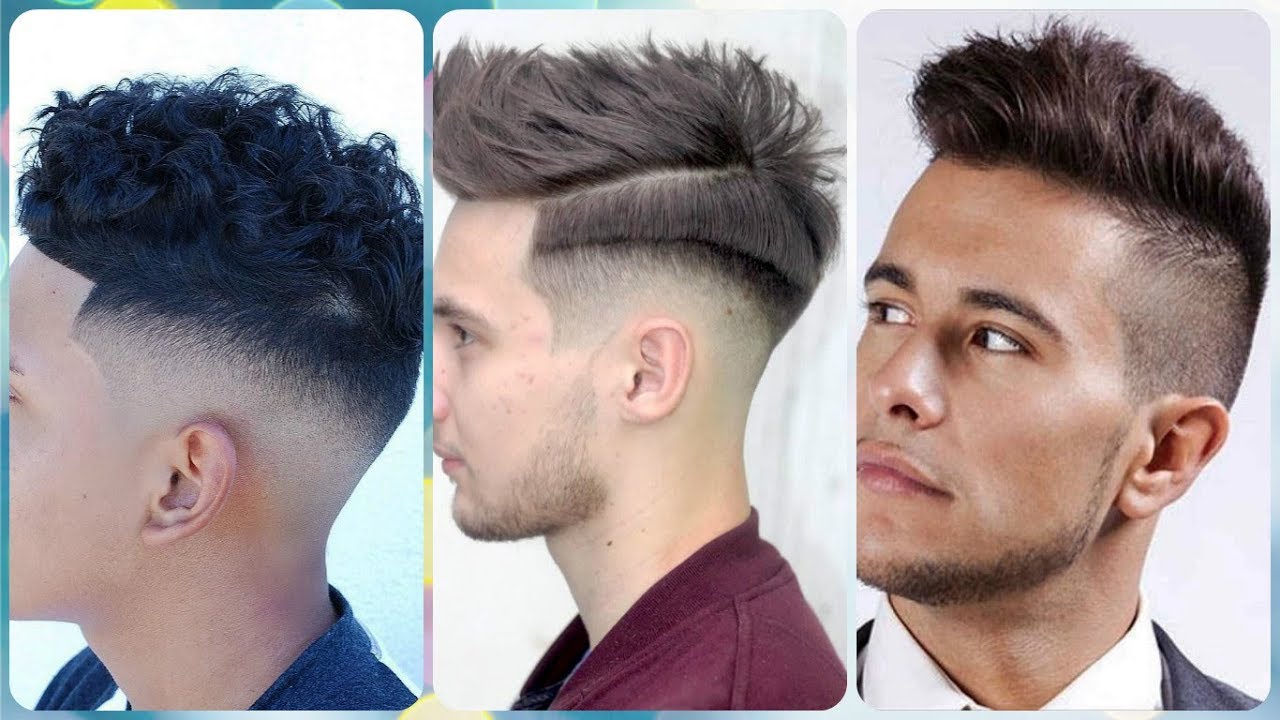 Männer schneiden undercut Sidecut rechts