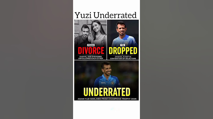 Yuzi Chahal Underrated  !! Divorce From Yuzi & Dhanashree  !! #yuzichahel #dhanashri #divorce 👪➡👨👩😭