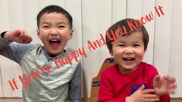 If You’re Happy // Sing Along Children Songs with CC-brothers // Track #15 // Nursery Rhymes