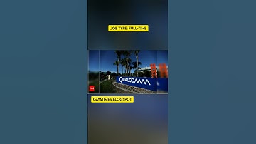 Qualcomm hiring| #itjobs #bangalore #gayatimes #jobnews #jobhunt #job #jobs #freshersjobs