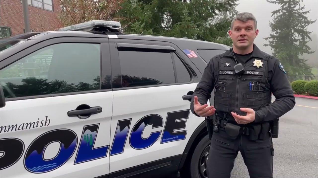 Safe Driving Tips from Sammamish Police Vehicle Lights YouTube