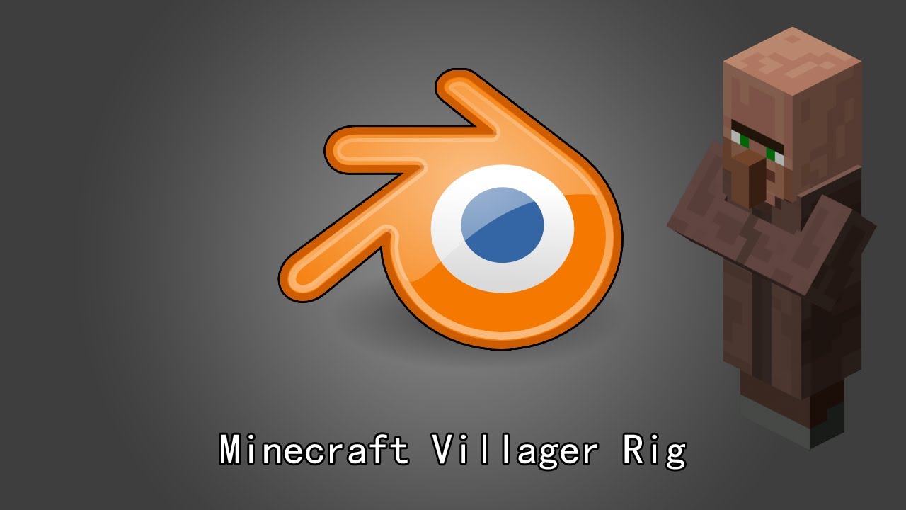Blender: Minecraft NPC Villager Rig (Free Download) - YouTube