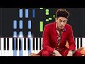 Bryce Vine - Drew Barrymore (Piano Tutorial) Mp3