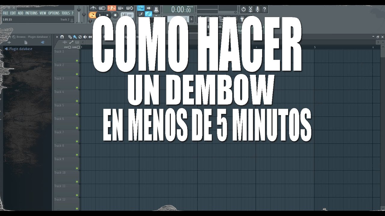 como hacer un dembow en menos de 5 minutos en fl studio #3 - YouTube