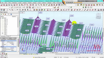 Design  of Ribbed Slab by Autodesk Robot2017