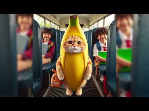 AI CAT STORY: Banana Cat was bullied by her classmates, but she didn’t dare to tell her mother #cat