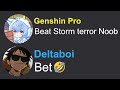 A genshin pro challenged me to beat stormterror in 1 week
