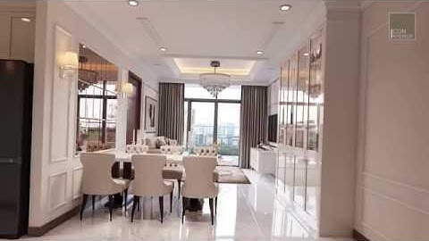 Phong cách Tân Cổ Điển trong thiết kế nội thất căn hộ Vinhomes Central Park