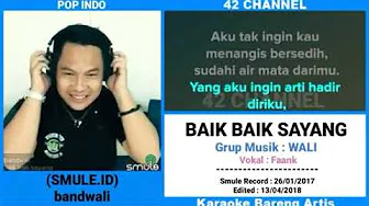 Baik-baik sayang
Karaoke duet dengan artis Baik-baik sayang
Karaoke duet dengan artis
